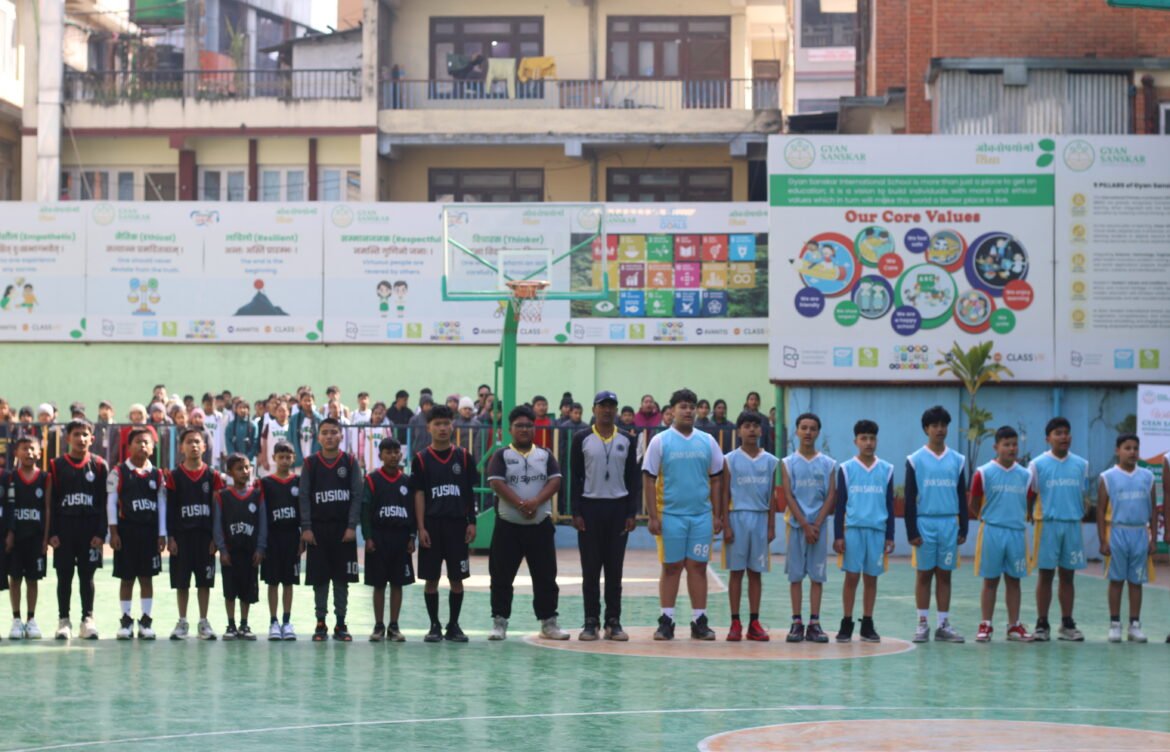 Interschool Basketball Competition in Kathmandu